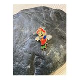 SANAT TACİRİ Vintage Süper Mario Rozet Yaka Broşü