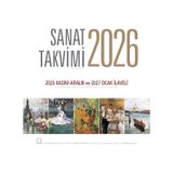 Sanat Takvimi 2026 Duvar Takvimi Ciltli Angora Yayıncılık