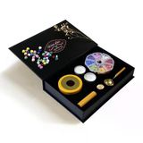 Sanat Temalı Mum Mührü Seti Sarı 1