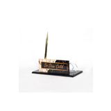 SANATBLOĞU 3D MODERN GÖRÜNÜMLÜ ALTIN SET KARTVİZİTLİ SANAT MASA İSİMLİĞİ CLK-373