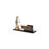 SANATBLOĞU AVUKAT İSİMLİĞİ 3D MODERN GÖRÜNÜMLÜ SANAT FÜME MASA İSİMLİĞİ CLK-935