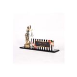 SANATBLOĞU AVUKAT İSİMLİĞİ THEMİS BİBLOLU 3D MODERN GÖRÜNÜMLÜ SANAT FÜME MASA İSİMLİĞİ CLK-651