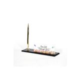 SANATBLOĞU AVUKAT VE SAVCILAR İÇİN ALTIN SET MODERN 3D TASARIMLI OFİS MASA İSİMLİK CLK-913