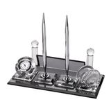 SANATBLOĞU KABARTMA Modern Gümüş Kristal Masa İsimlik CLK-1469