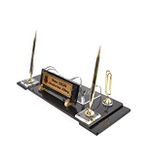 SANATBLOĞU KRİSTAL TASARIM FÜME ALTIN MASA İSİMLİK ÖZEL HEDİYE OFİS MASA İSİMLİĞİ CLK-1217