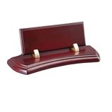 SANATBLOĞU LIKYA EKONOMİK AHŞAP BORDO MASA İSİMLİK EKONOMİK ŞIK OFİS MASA İSİMLİĞİ 221 CLK-1598