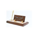SANATBLOĞU MERMER ve AHŞAP KALEMLİ İSİMLİK, MASA ÜSTÜ İSİMLİK CLK-425