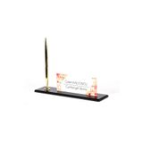 SANATBLOĞU MESLEKİ 3D MODERN OFİS MASA İSİMLİK ALTIN SET CLK-874