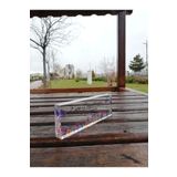 SANATBLOĞU Ofis Masası İsim Plakası Dekoru Şeffaf Kristal Cam Özel İsim Plakaları - (20 x 6) A5 CLK-704