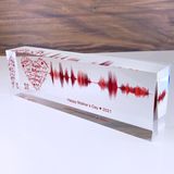 SANATBLOĞU Ses Dalgası Sanatı Anneler Günü Doğum Günü Hediyesi Bir Kayıt veya Şarkı Ekle CLK-310