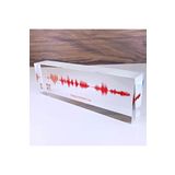 SANATBLOĞU Ses Dalgası Sanatı Sevgiline Doğum Günü Tasarımlı Unutulmaz Modern Bir Hediye CLK-221