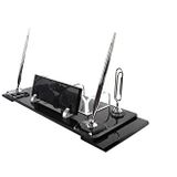 SANATBLOĞU SUBLİMASYON BASKILI FÜME KRİSTAL MASA İSİMLİĞİ GÜMÜŞ SET OFİS MASA İSİMLİK CLK-1345