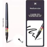 Sanathobi Brush pen, hazneli fırça uçlu kalem, çini, seramik, tahrir fırçası, tahrir kalemi 1 Adet-M