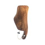 Sanathobi Doğal Ceviz Ağacı Kesme Tahtası-Satır Formunda-Özel Tasarım- 40X16X2.0CM No:6