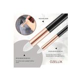 Sanathobi Eskiz Sünger-Keçe Silgi, Yıkanabilir, Kara Kalem Silgi, Gölgelendirme, Porselen Boyama-Rose 2 Adet