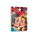 Sanatsal Cam Tablo - Pop Art - Dikey Motif 05-017, 100 x 70