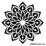 Sanatsal Mandala Stencil Süsleme Ve Boyama Kalıbı