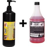 Sanayi Kimya Granülü El Temizleme Kremi ( Sabunu ) 1 kg & Alkollü Intercooler Temizleme Sıvısı 1 Lt