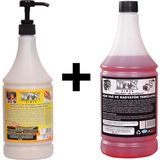 Sanayi Kimya Granürlü El Temizleme Kremi ( Sabunu ) 1 kg & Alkollü Intercooler Temizleme Sıvısı 1 Lt