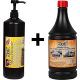 Sanayi Kimya Granürlü El Temizleme Kremi ( Sabunu ) 1 kg & Oto, Motor ve Tır Yıkama 1 Litre