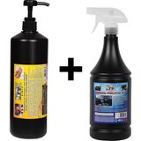 Sanayi Kimya Granürlü El Temizleme Kremi ( Sabunu ) 1 kg & Torpido Parlatıcı Süt 500 ml