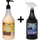 Sanayi Kimya Kumlu El Temizleme Kremi ( Sabunu) 1 kg & Torpido Parlatıcı Süt 500 ml