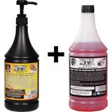 Sanayi Kimya Ponza'lı (Talaşlı) El Temizleme Kremi ( Sabunu) 1 kg & Alkollü Intercooler Temizleme Sıvısı 1 Lt
