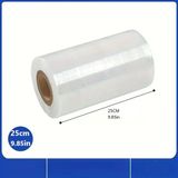 Sanayi Streç Film Çok Amaçlı Kullanıma Uygun (Şeffaf) 17Mic En-25Cm X Metraj-300Metre
