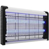 Sanayi Tipi Sinek Öldürücü, 20W, 2000V, Çift UV Lamba, XL Boy, 38x24x5 cm, Dış Koruma Izgara