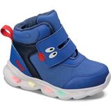 Sanbe 128 Y 9206 22-25 Işıklı Erkek Çocuk Spor Bot Saks - Siyah - Lacivert - Mavi