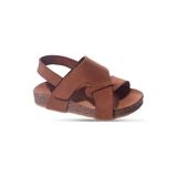 Sanbe 510 Z 2002 Çocuk Deri Sandalet Camel