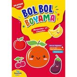 Sancak Çocuk Meyveler ve Sebzeler - Kolaydan Zora Bol Bol Boyama