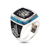 Sancak Model Erkek Gümüş Yüzük 201021505