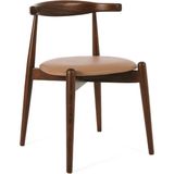 Sancaklı Design Harigargia Dani Taba Deri Sandalye - Standart