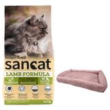 Sancat Premium Kuzulu Yetişkin Kedi Maması 15 Kg,Mini Small Pembe Yatak