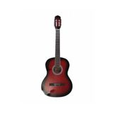Sanchez 4/4 Sap Ayarlı Klasik Gitar (Gitar-Kılıf-Pena) - Kırmızı
