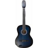 Sanchez 4/4 Sap Ayarlı Klasik Gitar (Gitar-Kılıf-Pena) Mavi