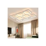 Sanctum Avize Velus 6+2 Plafonyer Lüks Modern 8'Lİ Gün Işığı Ledli Avize