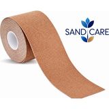 Sand Care Ağrı Bandı Bel Diz Omuz Boyun Sırt Bacak Ağrı Bandı Yüksek Kalite Kinezyo Bant Kutulu - Standart - Bej