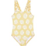 Sand Mother Uv Korumalı Kız Çocuk Mayo - 7 - 8 Yaş - Sarı