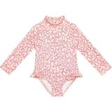 Sand Mother Uv Korumalı Uzun Kollu Tek Parça Kız Çocuk Mayo - 3 - 4 Yaş - Pembe