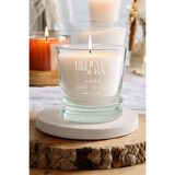 Sandal Ağacı Kokulu Mum - %100 Doğal Soya Mumu Aromaterapi ve Dekoratif Kokulu Bardak Mum - 280 cc