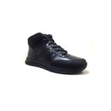 sandal kundura Siyah Yarım Bot Su Ve Soğuk Geçirmez %100 Hakiki Deri Burun Asphalt Takviyeli Outdoor-waterproof