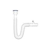 Sandalcılar Körüklü Sifon - Çiftli Lavabo Sifonu - Çift Çıkışlı Sifon