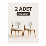 SANDALİE 2 Adet Bohem Yemek Masası Sandalyesi, Bohem Sandalye, İskandinav Sandalye, Salon Masa Sandalyesi