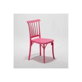 Sandalie 2 Adet Violet Pembe Sandalye / Balkon-Bahçe-Mutfak