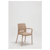 Sandalie 6 Adet Rattan Lüx Cappucino Sandalye / Balkon-bahçe-teras