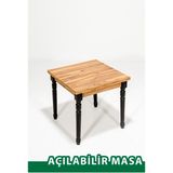 Sandalie Asos Açılabilir Mutfak Masa -Atlantik Çam
