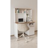 Sandalie Eva 50X110 Cm Çalışma Masası Bilgisayar Masası Ofis Ders Yemek Masası Beyaz Teşhir