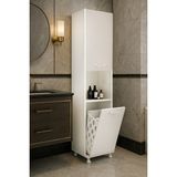 Sandalie Home Mina Çok Amaçlı Banyo Dolabı -Beyaz